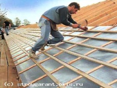 Кровля крыши монтаж